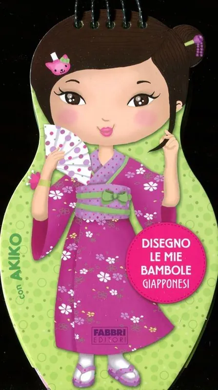 Disegno le mie bambole giapponesi con Akiko. Con adesivi. Ediz. illustrata Vendita Finale