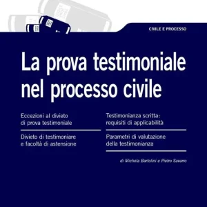 La prova testimoniale nel processo civile Affare