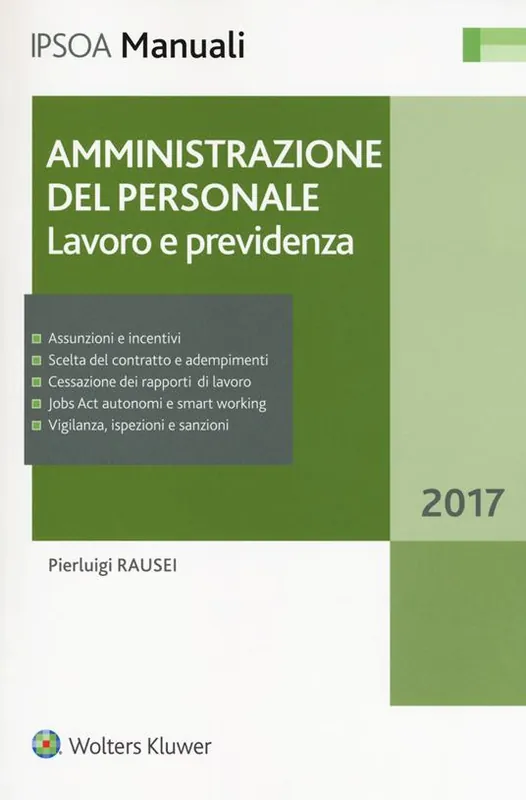Offerta Limitata Amministrazione del personale. Lavoro e previdenza. Con Contenuto digitale per download e accesso online