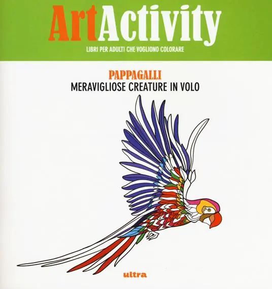 Super Prezzo Art activity. Pappagalli. Meravigliose creature il volo