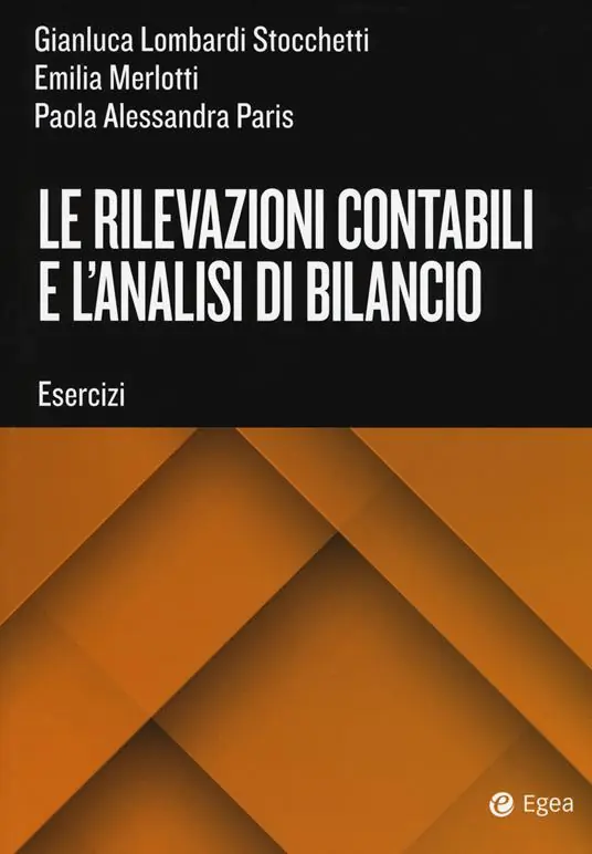 Vendita Finale Le rilevazioni contabili e l‘analisi di bilancio