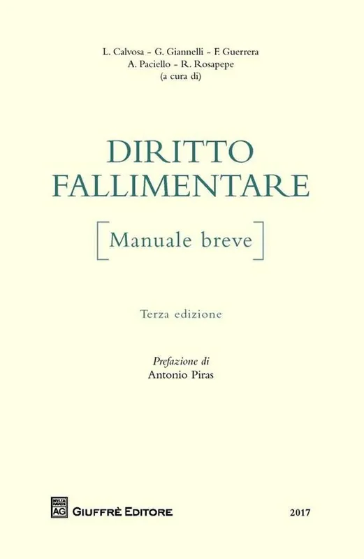 Esclusivo Diritto fallimentare. Manuale breve