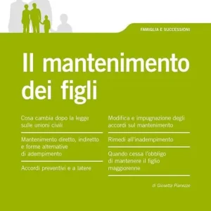 Il mantenimento dei figli Prezzo Basso
