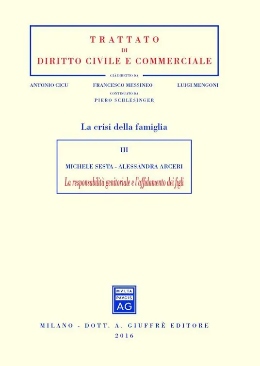 Economico La responsabilità genitoriale e l‘affidamento dei figli
