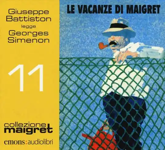 Popolare Le vacanze di Maigret letto da Giuseppe Battiston. Audiolibro. CD Audio formato MP3