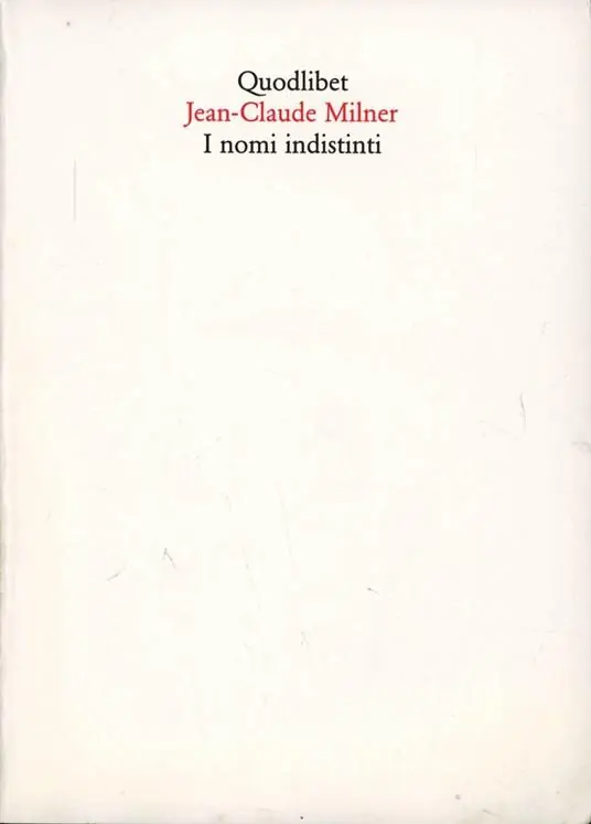 Spedizione Espresso I nomi indistinti