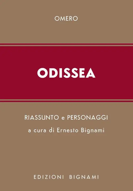 Odissea. Riassunto e personaggi dell‘opera Prezzo Basso