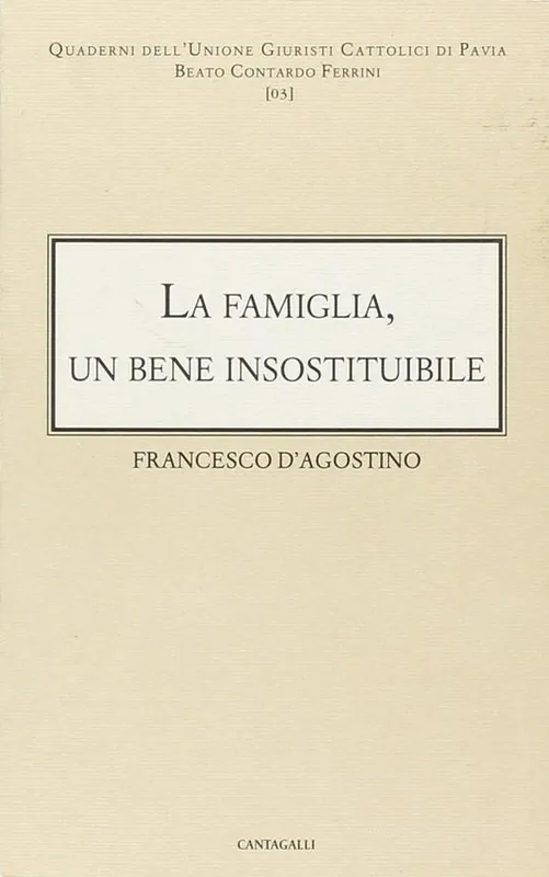 La famiglia un bene insostituibile Compra Online