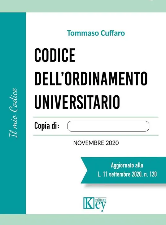 Prezzo Scontato Codice dell‘ordinamento universitario