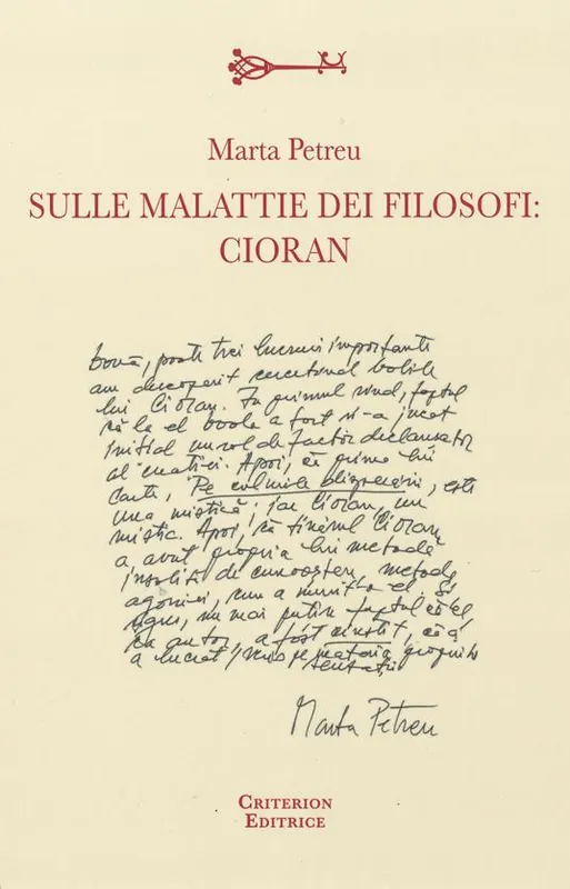 Promo Stagionale Sulle malattie dei filosofi Cioran