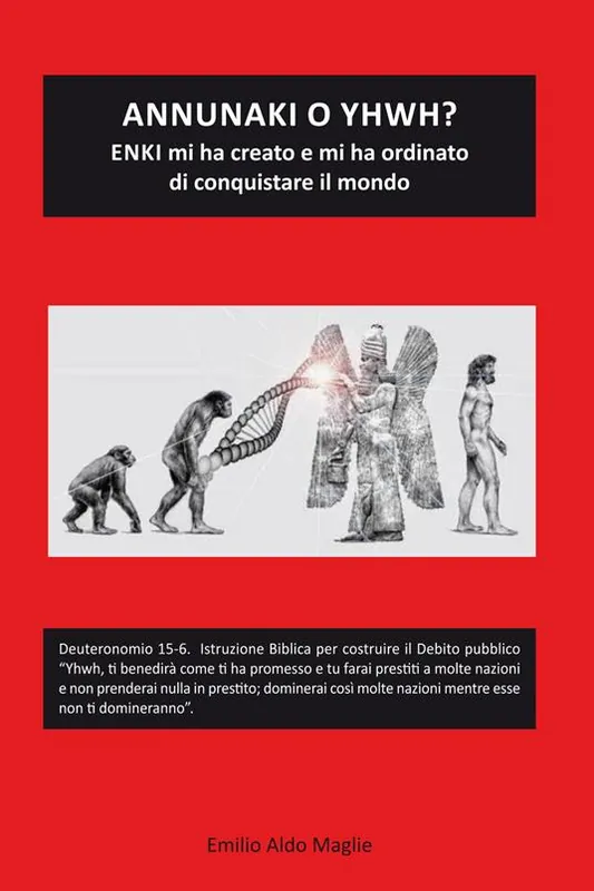 Offerta Lampo Annunaki o Yhwh. Enki mi ha creato e mi ha ordinato di conquistare il mondo