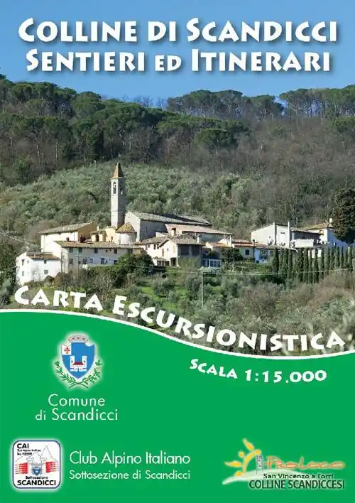 Colline di Scandicci. Sentieri e itinerari. Carta escursionistica delle Colline di Scandicci Direttamente Dal Produttore