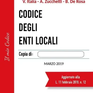 Codice degli enti locali Prezzo Scontato