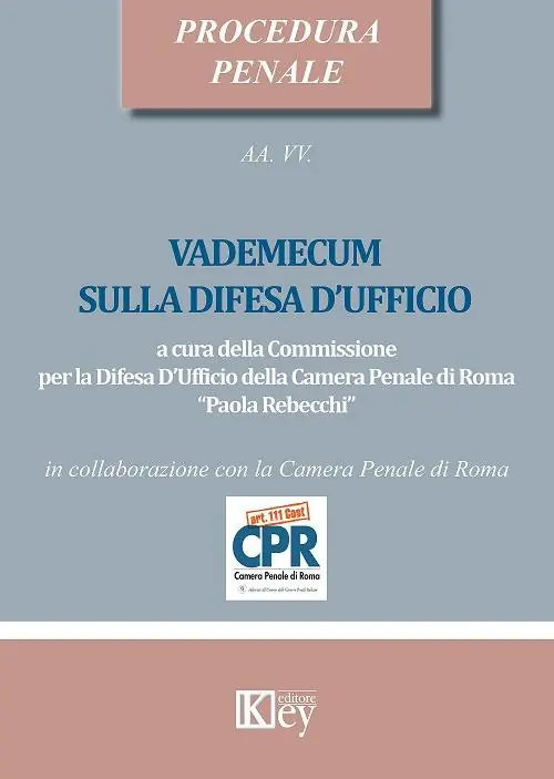 Offerta Del Giorno Vademecum sulla difesa d‘ufficio