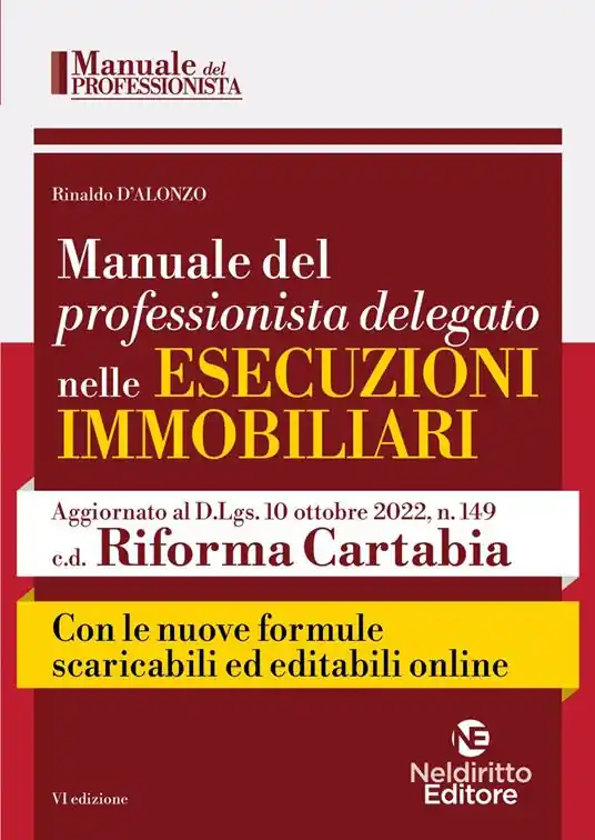 Prezzo Basso Manuale del professionista delegato nelle esecuzioni immobiliari