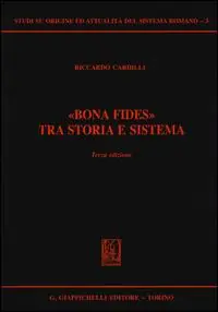 «Bona fides» tra storia e sistema Promozione Esclusiva