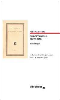 Sui cataloghi editoriali e altri saggi Affare