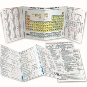 Chimica portatile. Tavola periodica degli elementi. Formulario. Schemi logici di nomenclatura. Versione pro Quantità Limitata