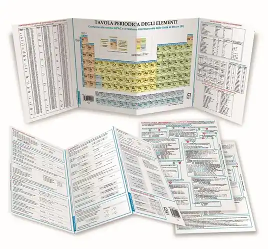 Chimica portatile. Tavola periodica degli elementi. Formulario. Schemi logici di nomenclatura. Versione pro Quantità Limitata