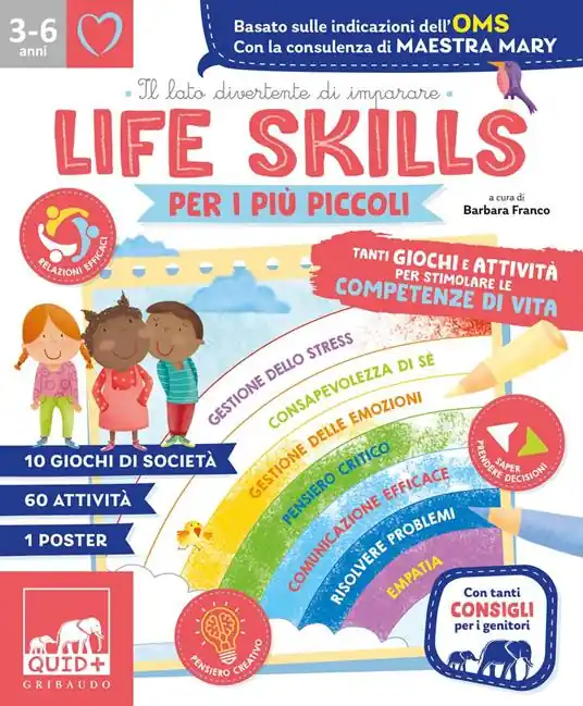 Life skills per i più piccoli. Tanti giochi e attività per stimolare le competenze di vita Offerta Lampo