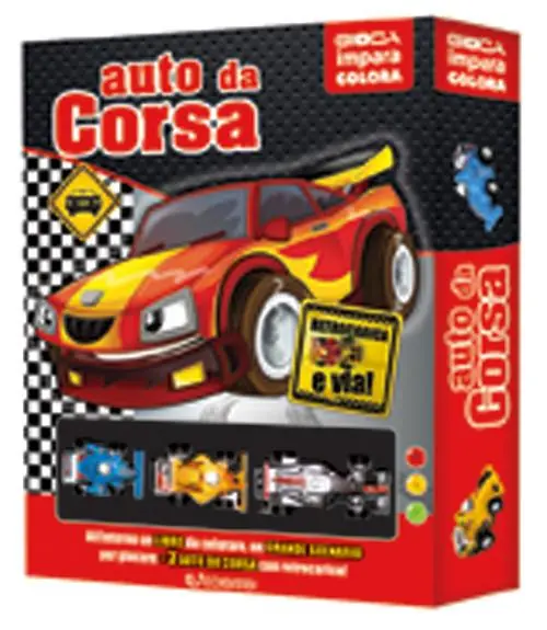 L‘auto da corsa. Ediz. a colori. Con 3 macchinine Affare