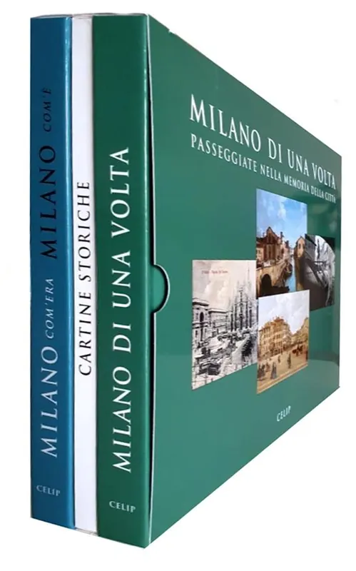 Milano di una volta-Milano com‘era com‘è. Con cartine storiche Bestseller