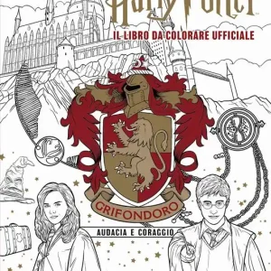 Harry Potter. Grifondoro audacia e coraggio. Il libro da colorare ufficiale Offerta Lampo