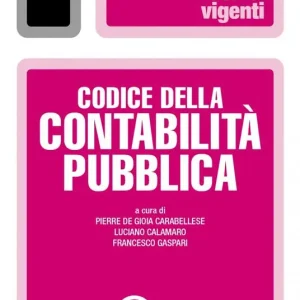 Codice della contabilità pubblica Solo Oggi