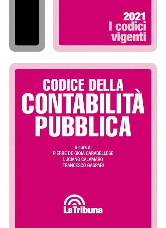 Codice della contabilità pubblica Solo Oggi