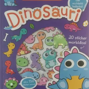 Dinosauri. Gli occhietti 3D. Con adesivi. Ediz. a colori Occasione