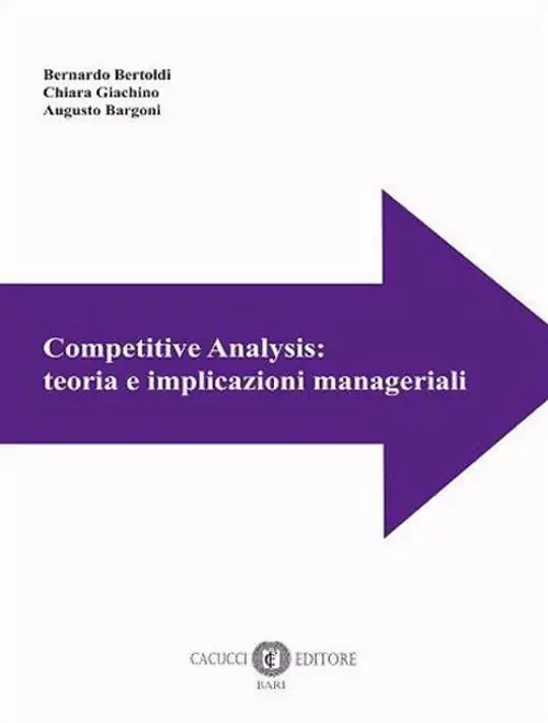 Competitive Analysis teoria e implicazioni manageriali Non Perdere