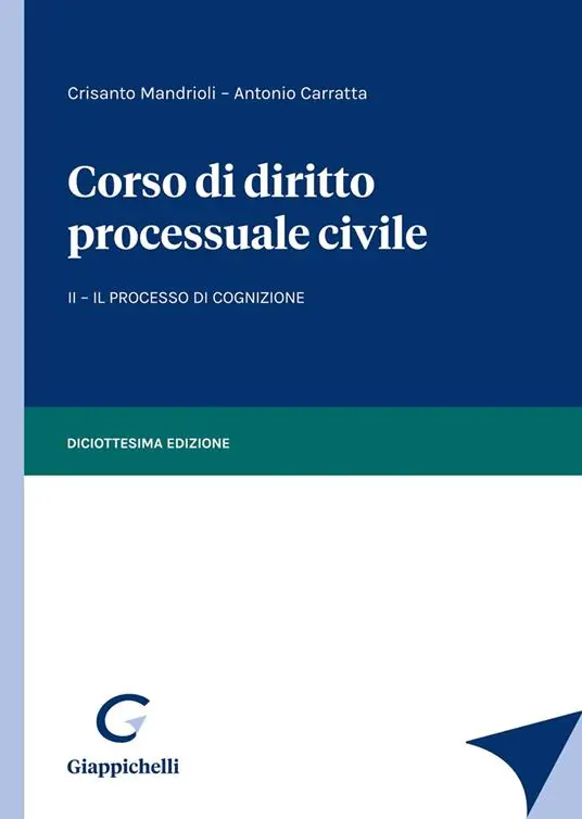 Reso Gratuito Corso di diritto processuale civile. Vol. 2 Il processo di cognizione
