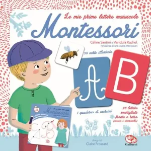 Le mie prime lettere maiuscole Montessori. Ediz. a colori. Con 26 Carte Miglior Prezzo