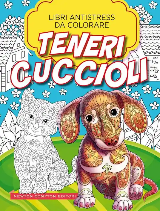 Must-Have Teneri cuccioli. Libri antistress da colorare