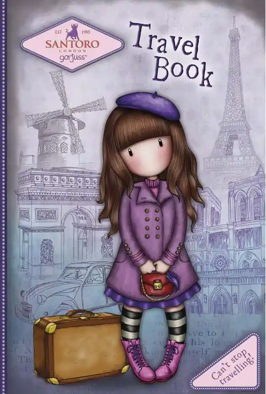 Can‘t stop travelling! Travel book. Gorjuss Must-Have