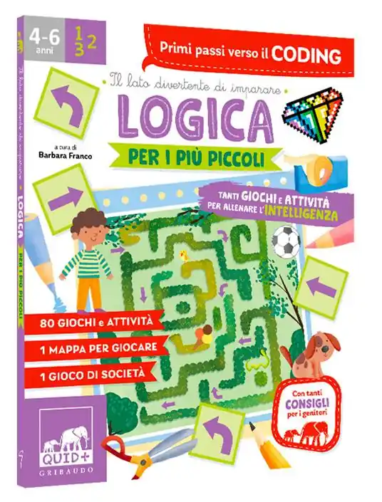 Logica per i più piccoli. Tanti giochi e attività per allenare l’intelligenza. Ediz. a colori Pagamento Sicuro