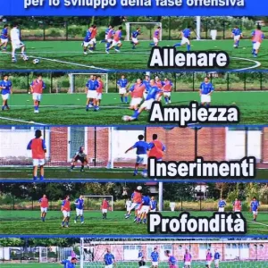 Allenare ampiezza inserimenti profondità ripartenze. Le esercitazioni tattiche per lo sviluppo della fase offensiva. Con DVD Nuovo Arrivo