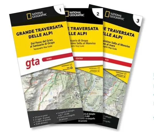 Acquista Ora Grande traversata delle Alpi 1 25.000. Nord, Centro e Sud