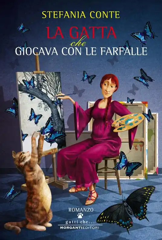 La gatta che giocava con le farfalle Quantità Limitata