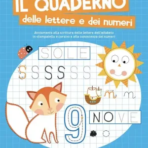 Il quaderno delle lettere e dei numeri Offerta Del Giorno