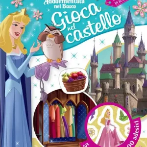 Gioca nel castello. La bella addormentata nel bosco. Con adesivi. Ediz. a colori Miglior Prezzo