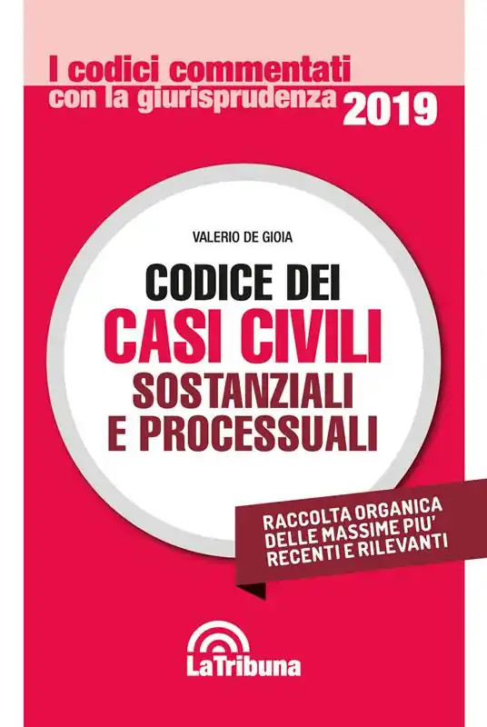 Promozione Codice dei casi civili sostanziali e processuali