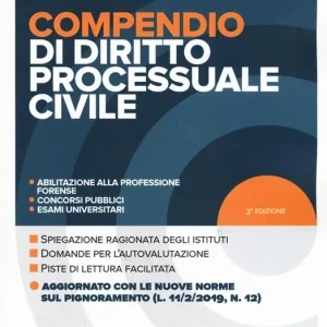 Compendio di diritto processuale civile Ultima Occasione