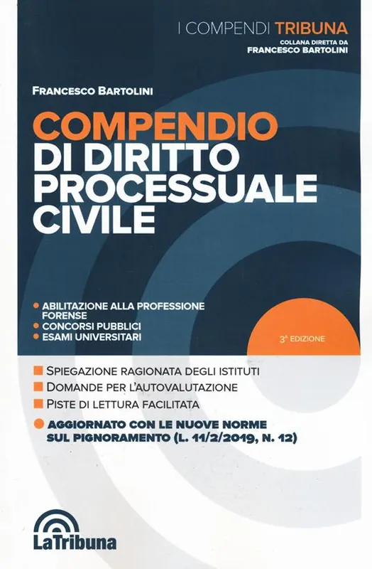 Compendio di diritto processuale civile Ultima Occasione