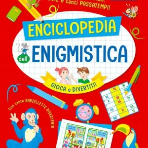 Enciclopedia dell‘enigmistica 8-10 anni Spedito Oggi