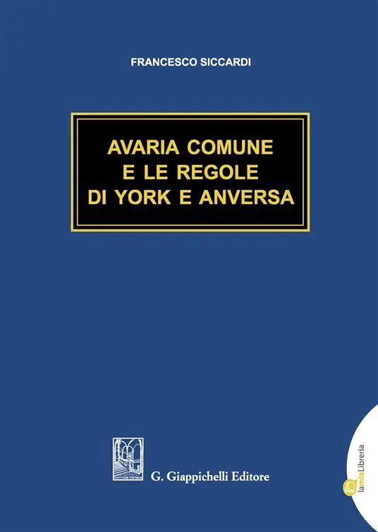 Ordina Subito Avaria comune e le regole di York e Anversa