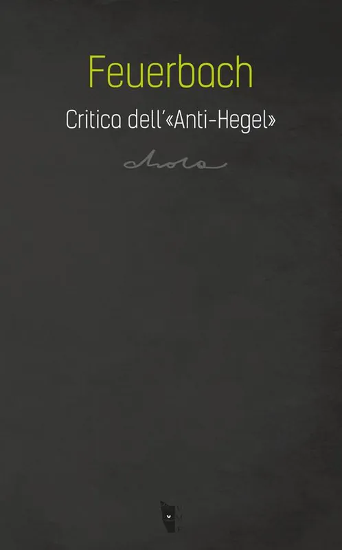 Di Tendenza Critica dell‘«Anti-Hegel»