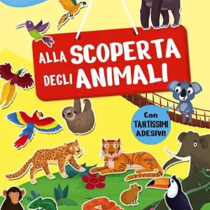 Alla scoperta degli animali. Con adesivi Compra Oggi Stesso