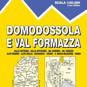 Quantità Limitata Carta n. 11 Domodossola e Val Formazza 1 50.000. Carta dei sentieri e dei rifugi