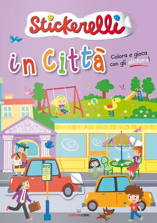 Direttamente Dal Produttore In città. Stickerelli. Con adesivi. Ediz. a colori